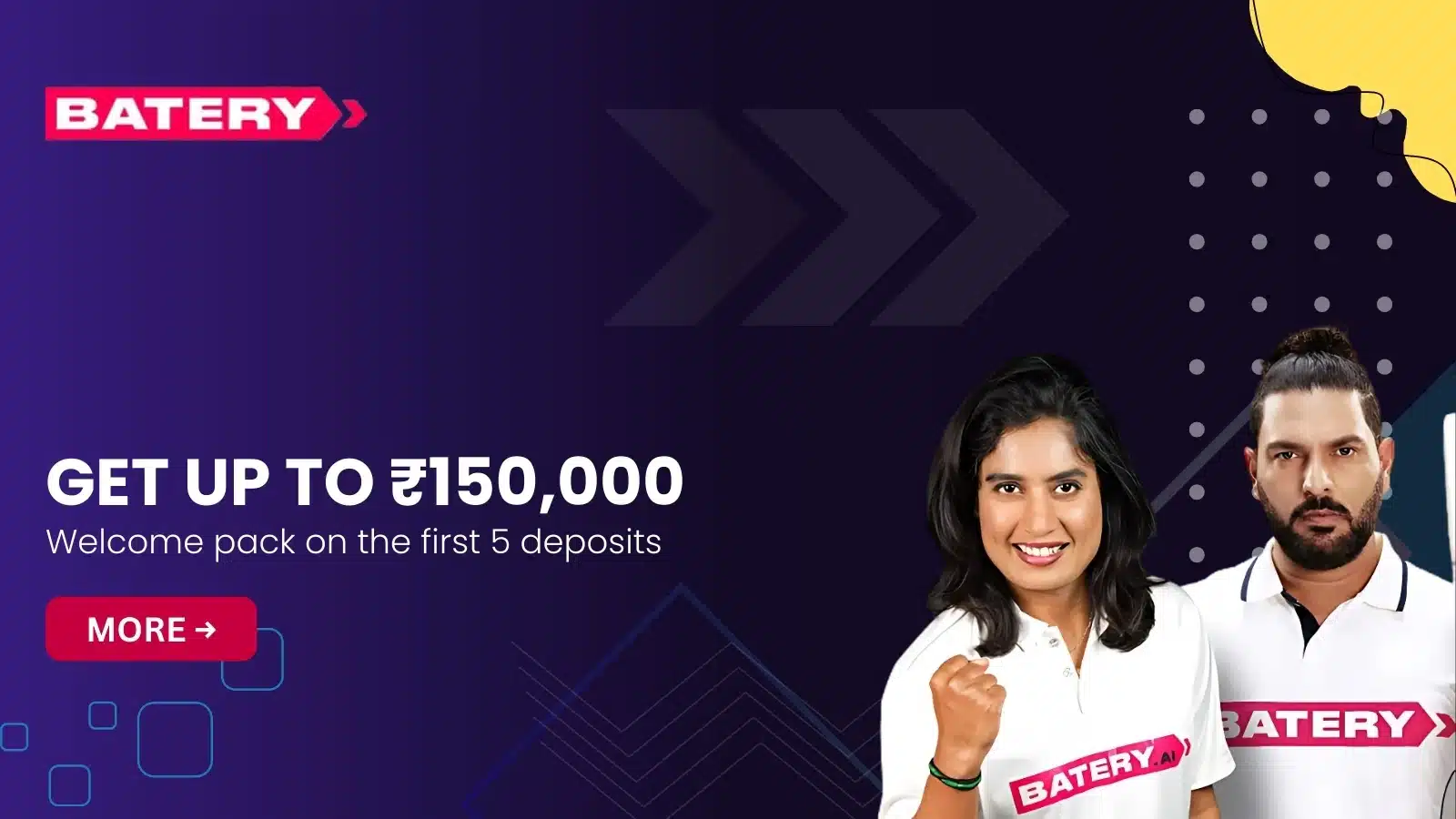 Get up to 150,000 | Battery Bet