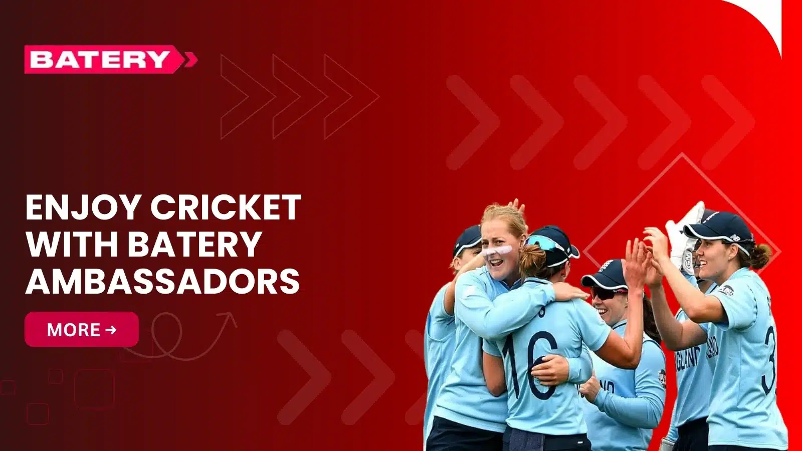 Enjoy Cricket Wuth Batery Ambassadore | Battery bet